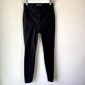 Madewell Pull-On Jeans Black Frost 25